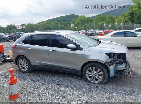2FMPK3K98LBA45630 2020 FORD EDGE Silver უკანა სალონის ხედი