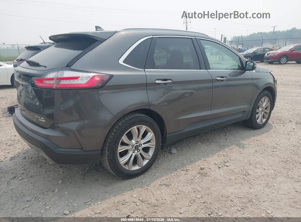 2FMPK3K98LBA56191 2020 FORD EDGE Серый Задняя правая четверть