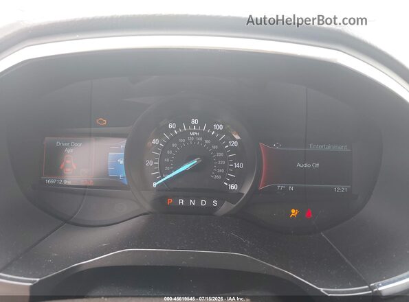 2FMPK3K98LBA56191 2020 FORD EDGE Серый Вид задних сидений