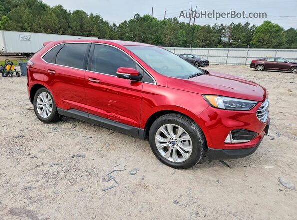 2FMPK3K98MBA39912 2021 FORD EDGE Red წინა მარჯვენა