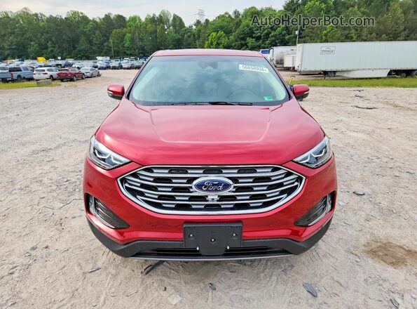 2FMPK3K98MBA39912 2021 FORD EDGE Red წინა ხედი