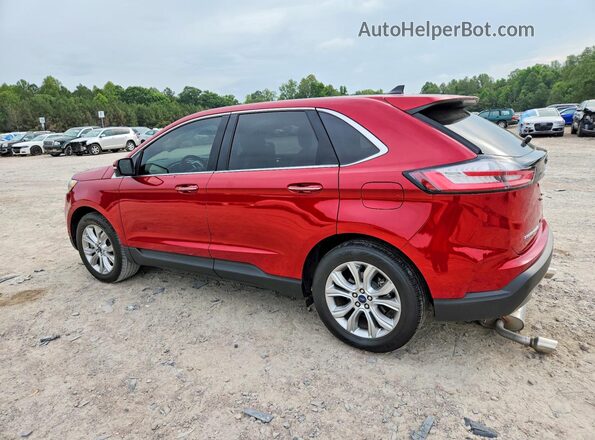 2FMPK3K98MBA39912 2021 FORD EDGE Red უკანა მარცხენა