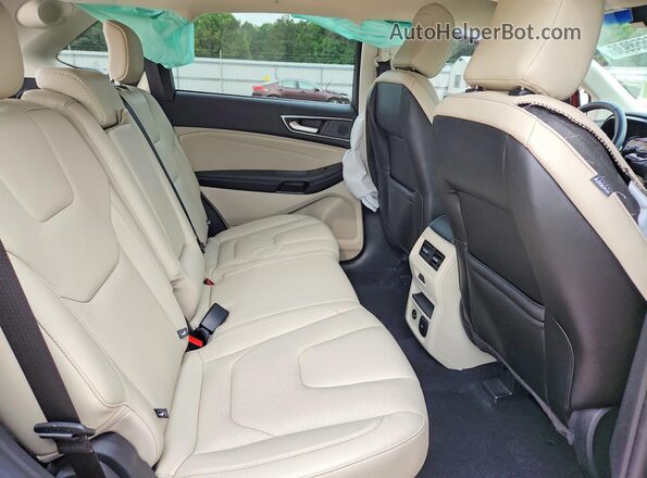 2FMPK3K98MBA39912 2021 FORD EDGE Red უკანა სალონის ხედი