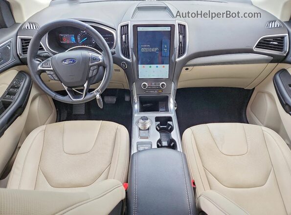 2FMPK3K98MBA39912 2021 FORD EDGE Red წინა პანელის ხედი