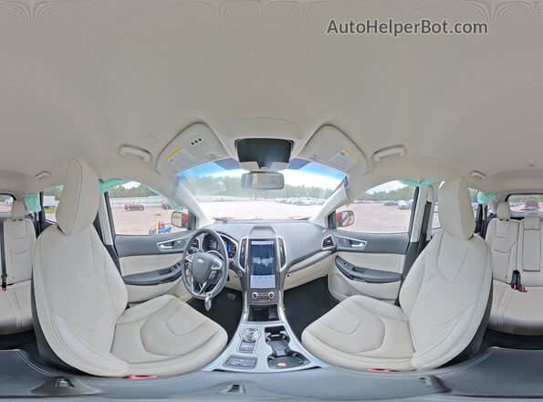 2FMPK3K98MBA39912 2021 FORD EDGE Red სალონის 360-გრადუსიანი ხედი