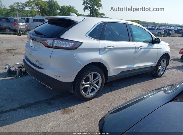 2FMPK3K99HBC31328 2017 FORD EDGE White Задня права чверть
