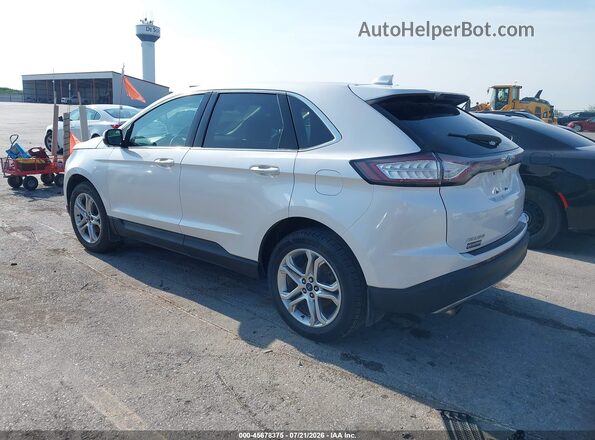 2FMPK3K99HBC31328 2017 FORD EDGE White Задня ліва чверть