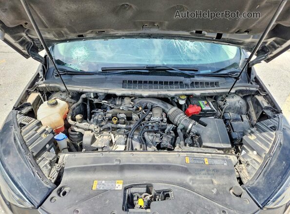 2FMPK3K99KBB42706 2019 FORD EDGE Gray Vista del compartimento del motor