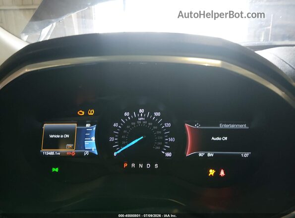 2FMPK3K99KBB70456 2019 FORD EDGE Gray უკანა სავარძლების ხედი