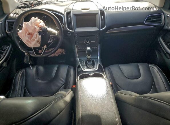 2FMPK3K9XGBB99603 2016 FORD EDGE Black Առջևի վահանակի տեսք