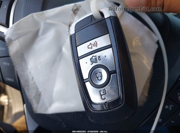 2FMPK3K9XHBB90191 2017 FORD EDGE Black Вид панелі приладів