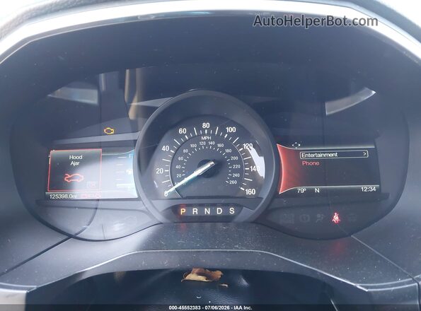 2FMPK3K9XHBB90191 2017 FORD EDGE Black Вид задніх сидінь