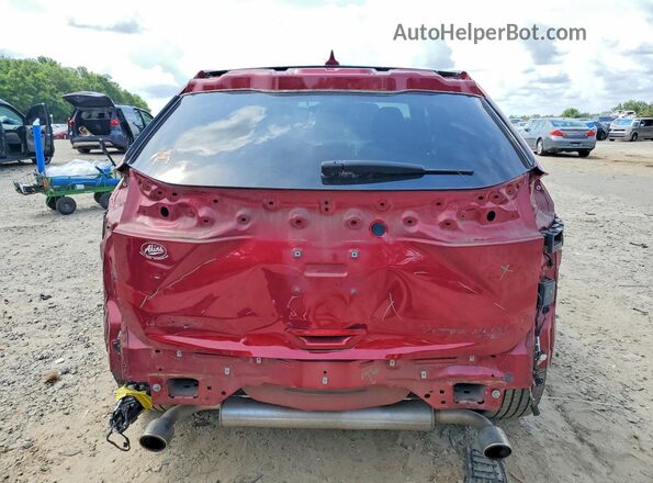 2FMPK3K9XKBC57346 2019 FORD EDGE Red Հետևի տեսք