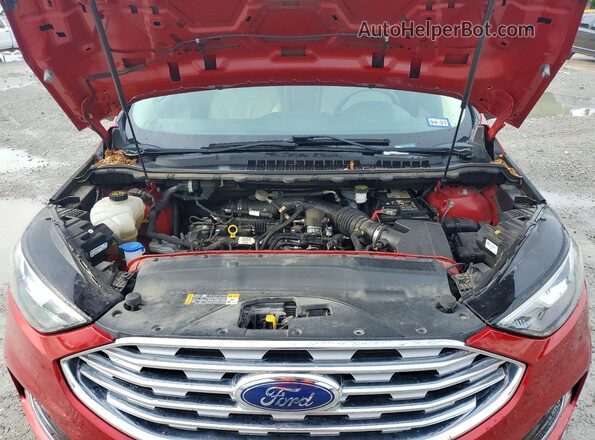 2FMPK3K9XLBA84834 2020 FORD EDGE Red Vista interior trasera