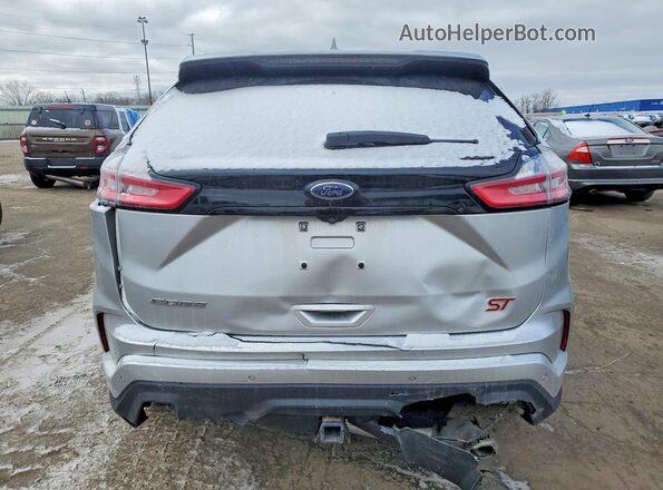2FMPK4AP0KBC11398 2019 FORD EDGE Silver Rear view