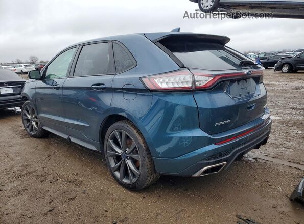 2FMPK4AP1GBB03024 2016 FORD EDGE Blue Հետևի ձախ