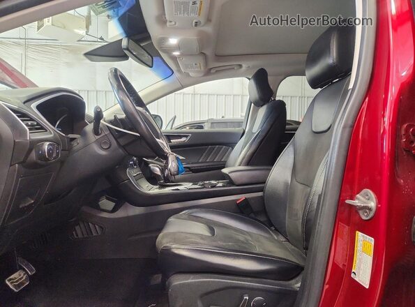 2FMPK4AP1GBC64358 2016 FORD EDGE Red Սալոնի դիմացի տեսք