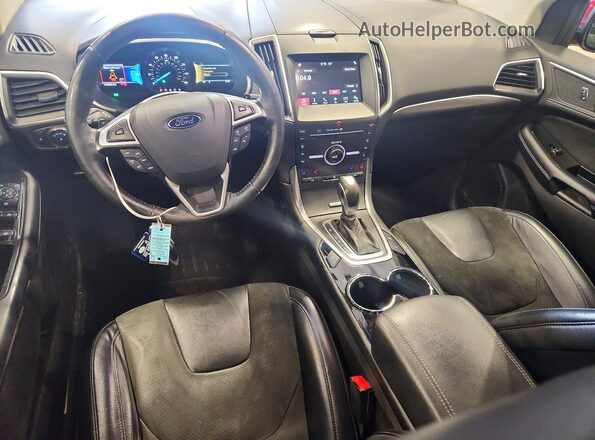 2FMPK4AP1GBC64358 2016 FORD EDGE Red Առջևի վահանակի տեսք