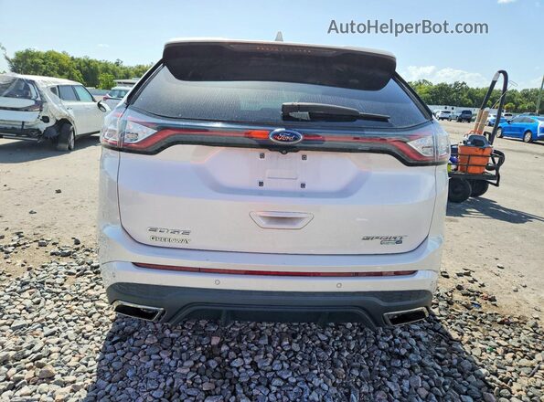 2FMPK4AP1HBB08967 2017 FORD EDGE White Widok z tyłu