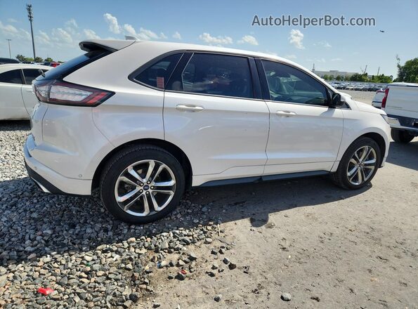 2FMPK4AP1HBB08967 2017 FORD EDGE White Tył prawy