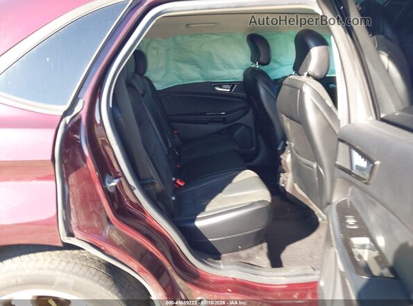 2FMPK4AP1HBB73088 2017 FORD EDGE Maroon VIN sticker view