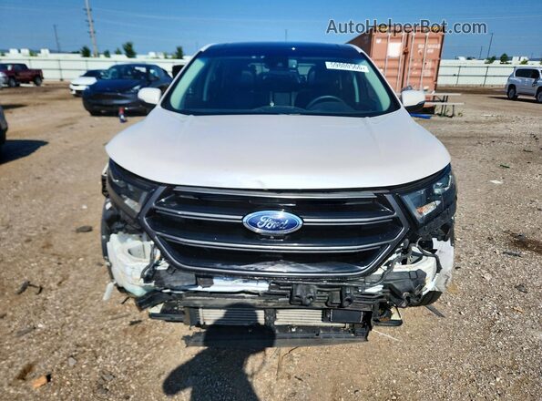 2FMPK4AP1JBC52976 2018 FORD EDGE White Вид спереду