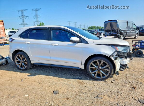 2FMPK4AP1JBC52976 2018 FORD EDGE White Передня права чверть