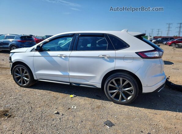 2FMPK4AP1JBC52976 2018 FORD EDGE White Задня ліва чверть