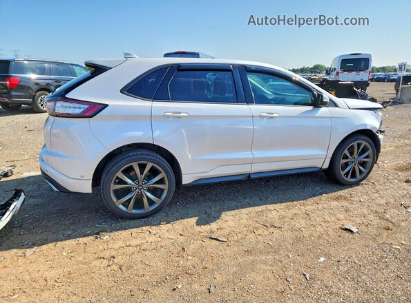 2FMPK4AP1JBC52976 2018 FORD EDGE White Задня права чверть