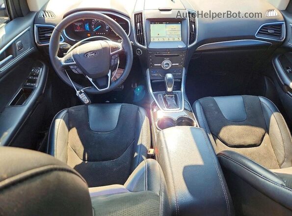 2FMPK4AP1JBC52976 2018 FORD EDGE White Вид панелі приладів