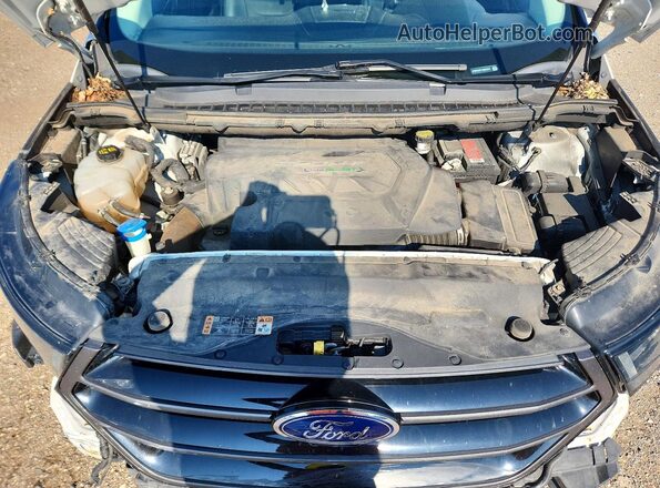 2FMPK4AP1JBC52976 2018 FORD EDGE White Вид задньої частини салону