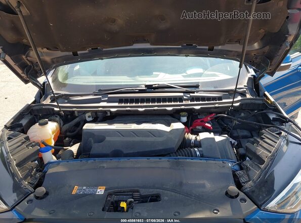 2FMPK4AP1KBB12878 2019 FORD EDGE Blue Vista trasera