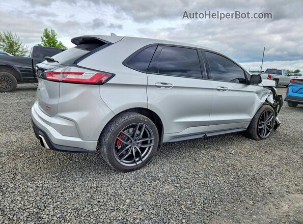 2FMPK4AP1KBB53091 2019 FORD EDGE Серебряный Задняя правая четверть