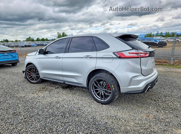 2FMPK4AP1KBB53091 2019 FORD EDGE Серебряный Задняя левая четверть