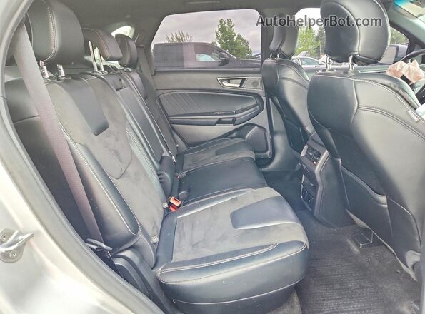 2FMPK4AP1KBB53091 2019 FORD EDGE Серебряный Вид задней части салона