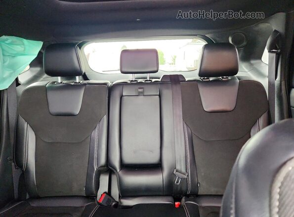 2FMPK4AP1KBB53091 2019 FORD EDGE Серебряный Вид задних сидений
