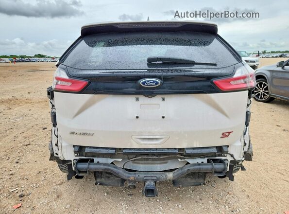 2FMPK4AP1KBC06260 2019 FORD EDGE White უკანა ხედი