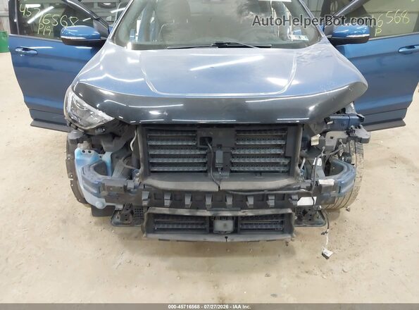 2FMPK4AP1KBC70296 2019 FORD EDGE Blue წინა ხედი