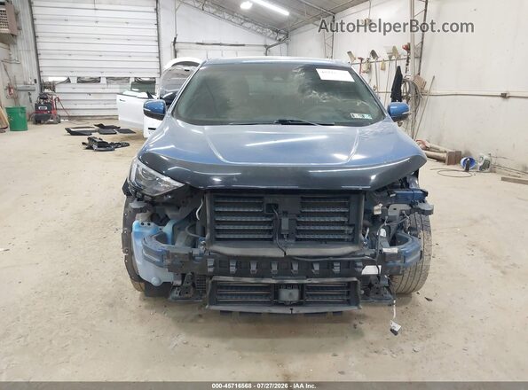 2FMPK4AP1KBC70296 2019 FORD EDGE Blue უკანა სალონის ხედი
