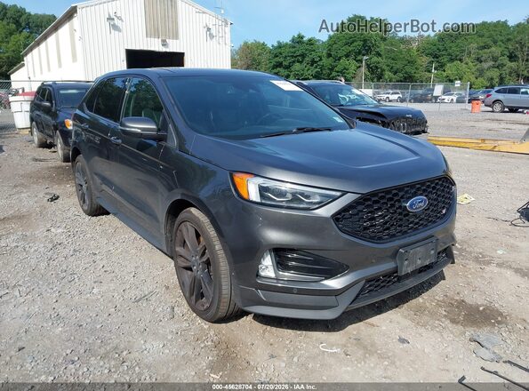 2FMPK4AP1LBB37703 2020 FORD EDGE Gray Widok z przodu