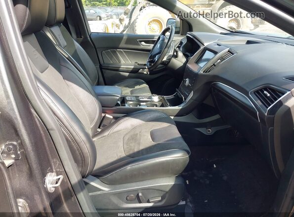 2FMPK4AP1LBB37703 2020 FORD EDGE Gray Widok wnętrza z przodu
