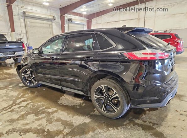 2FMPK4AP1MBA18129 2021 FORD EDGE Black Trasero izquierdo