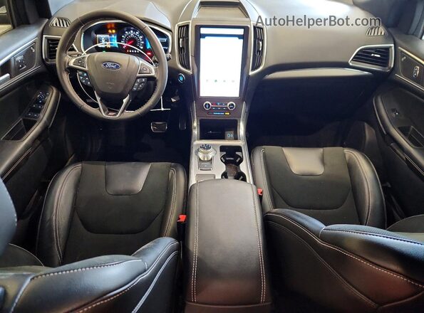 2FMPK4AP1MBA18129 2021 FORD EDGE Black Vista del salpicadero