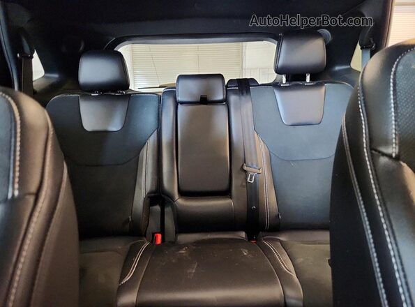 2FMPK4AP1MBA18129 2021 FORD EDGE Black Vista de los asientos traseros