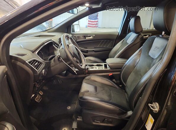 2FMPK4AP1MBA18129 2021 FORD EDGE Black Vista interior delantera
