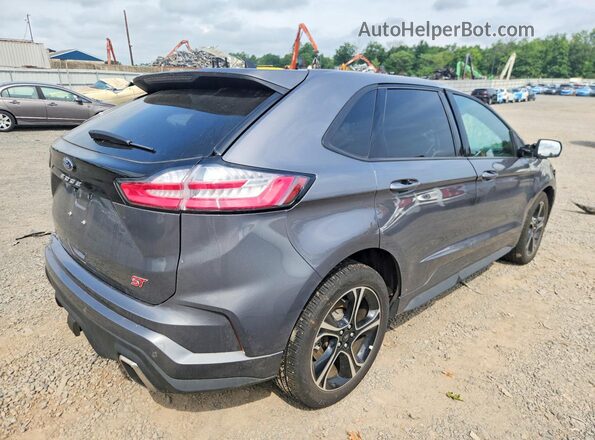 2FMPK4AP1MBA41801 2021 FORD EDGE Gray Trasero derecho
