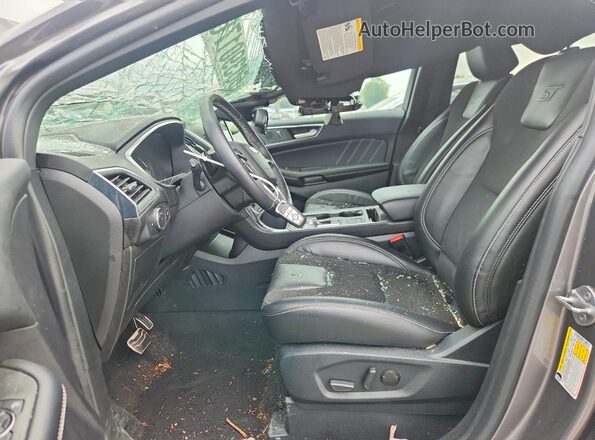 2FMPK4AP1MBA41801 2021 FORD EDGE Gray Vista interior delantera