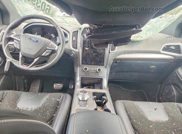 2FMPK4AP1MBA41801 2021 FORD EDGE Gray Vista del salpicadero