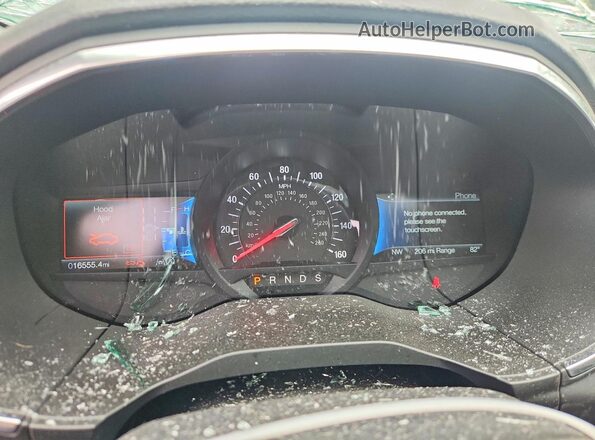 2FMPK4AP1MBA41801 2021 FORD EDGE Gray Vista del cuadro de instrumentos