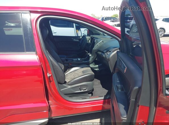 2FMPK4AP1NBA61693 2022 FORD EDGE Red Vista interior delantera